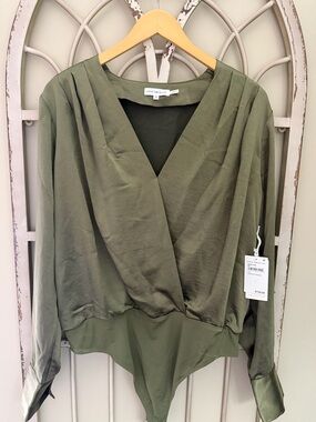 Good American Green Bodysuit Size 3, Large/XL